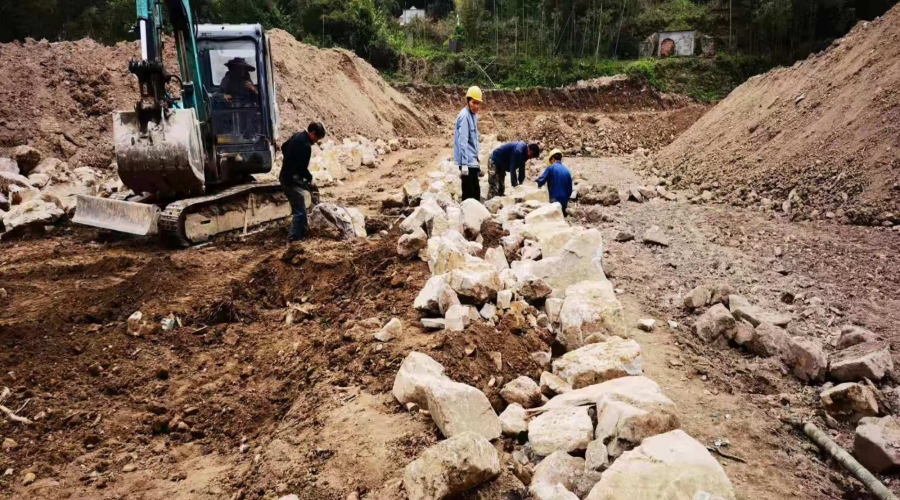 富陽(yáng)區大源鎮新關(guān)村（石井塢水庫）旱地改水田、墾造耕地項目2020